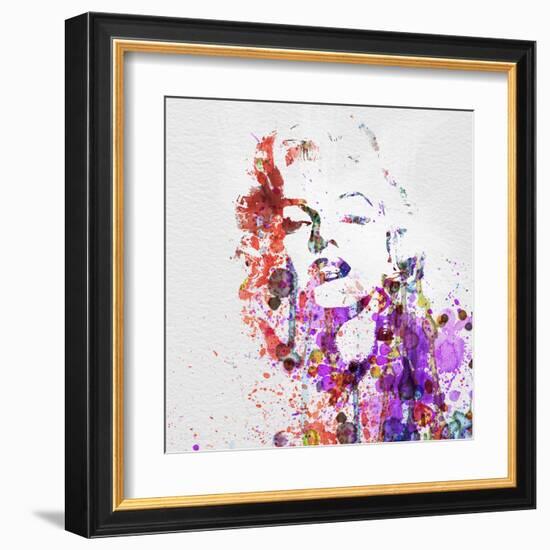 Marilyn Monroe-NaxArt-Framed Art Print