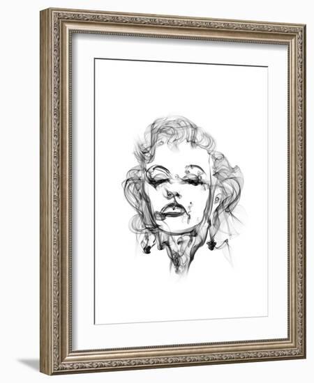 Marilyn Monroe-Octavian Mielu-Framed Art Print