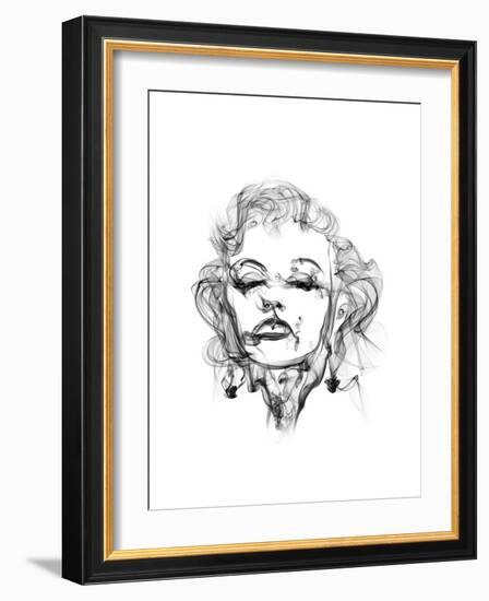 Marilyn Monroe-Octavian Mielu-Framed Art Print