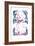 Marilyn Monroe-Cristian Mielu-Framed Art Print