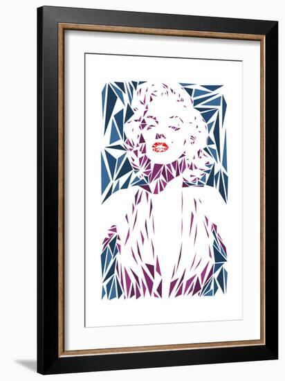 Marilyn Monroe-Cristian Mielu-Framed Art Print