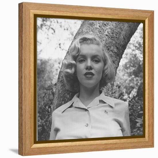 Marilyn Monroe-Ed Clark-Framed Premier Image Canvas