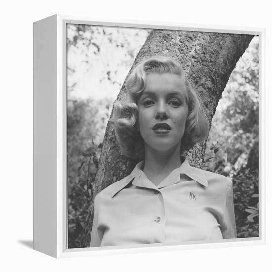 Marilyn Monroe-Ed Clark-Framed Premier Image Canvas