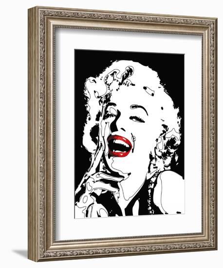 Marilyn Monroe-Rabi Khan-Framed Art Print