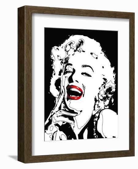 Marilyn Monroe-Rabi Khan-Framed Art Print