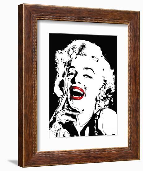 Marilyn Monroe-Rabi Khan-Framed Art Print