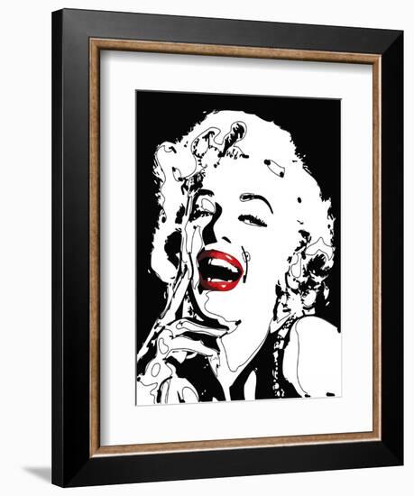 Marilyn Monroe-Rabi Khan-Framed Art Print