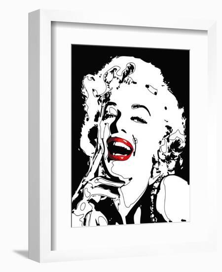 Marilyn Monroe-Rabi Khan-Framed Art Print