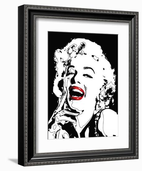 Marilyn Monroe-Rabi Khan-Framed Art Print