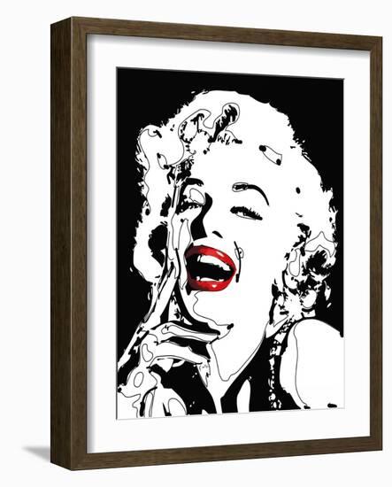 Marilyn Monroe-Rabi Khan-Framed Art Print