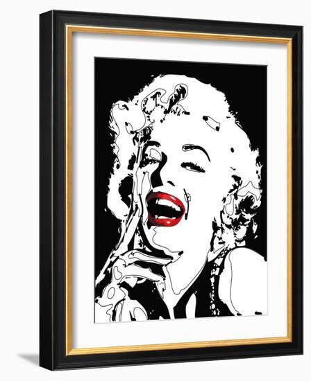 Marilyn Monroe-Rabi Khan-Framed Art Print