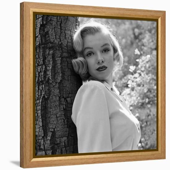 Marilyn Monroe-Ed Clark-Framed Premier Image Canvas