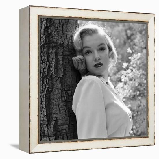 Marilyn Monroe-Ed Clark-Framed Premier Image Canvas