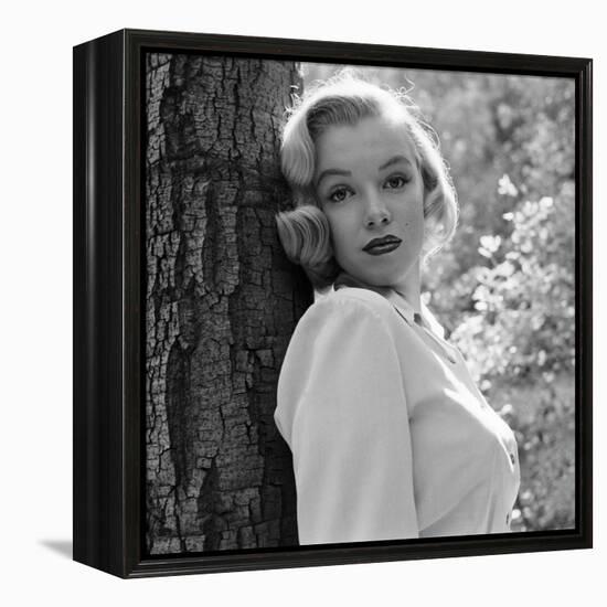 Marilyn Monroe-Ed Clark-Framed Premier Image Canvas