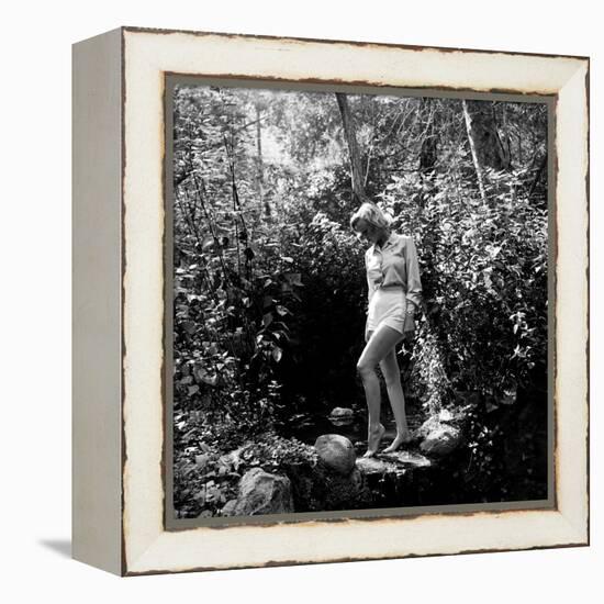 Marilyn Monroe-Ed Clark-Framed Premier Image Canvas