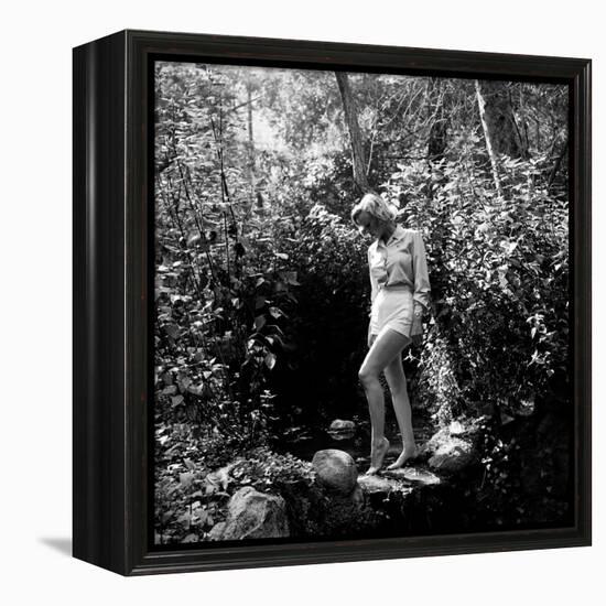 Marilyn Monroe-Ed Clark-Framed Premier Image Canvas