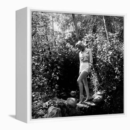 Marilyn Monroe-Ed Clark-Framed Premier Image Canvas