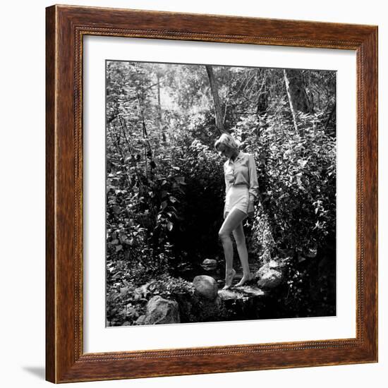 Marilyn Monroe-Ed Clark-Framed Photographic Print