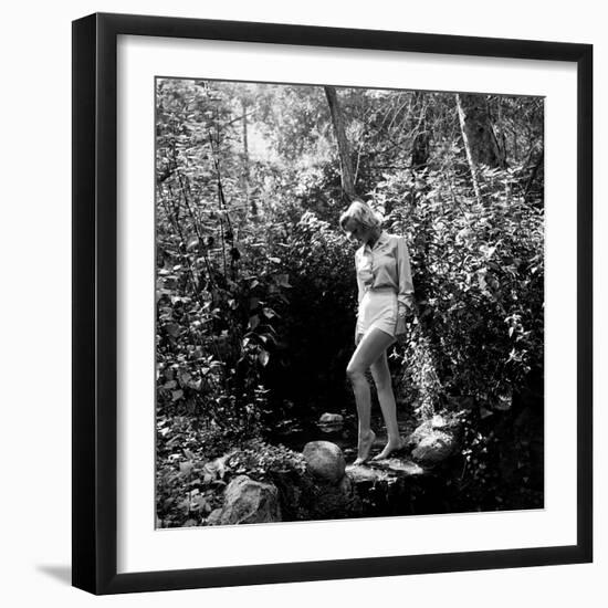 Marilyn Monroe-Ed Clark-Framed Photographic Print