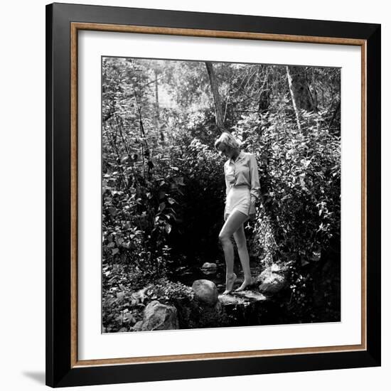 Marilyn Monroe-Ed Clark-Framed Photographic Print