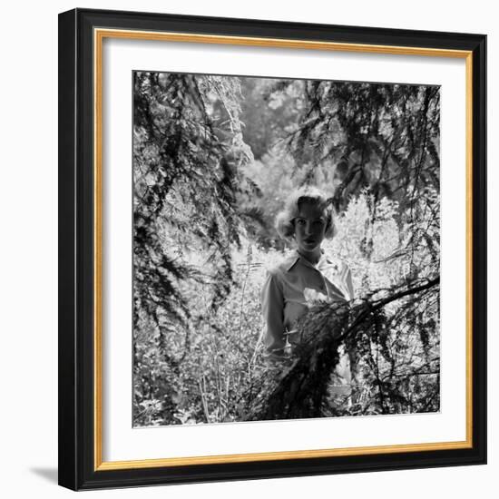 Marilyn Monroe-Ed Clark-Framed Photographic Print