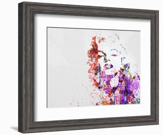 Marilyn Monroe-NaxArt-Framed Art Print