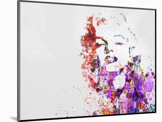 Marilyn Monroe-NaxArt-Mounted Art Print