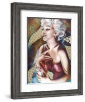 Marilyn: Perfume-Shen-Framed Art Print