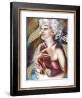Marilyn: Perfume-Shen-Framed Art Print