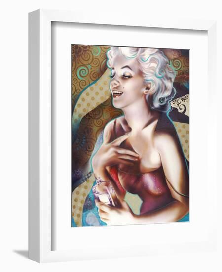 Marilyn: Perfume-Shen-Framed Art Print