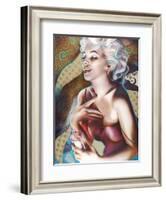 Marilyn: Perfume-Shen-Framed Art Print