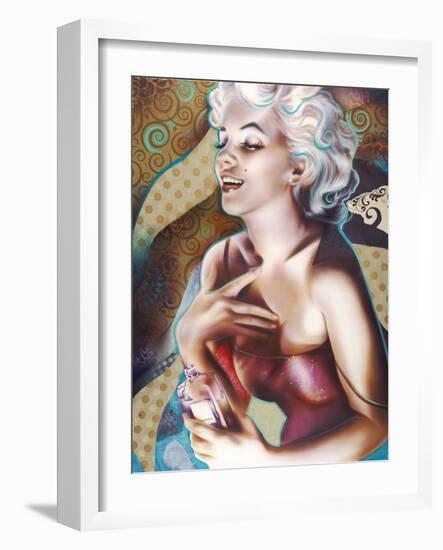 Marilyn: Perfume-Shen-Framed Art Print