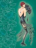Oriental Rose II-Marilyn Robertson-Art Print