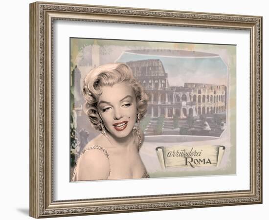 Marilyn Roma-Chris Consani-Framed Art Print