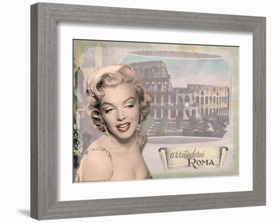 Marilyn Roma-Chris Consani-Framed Art Print