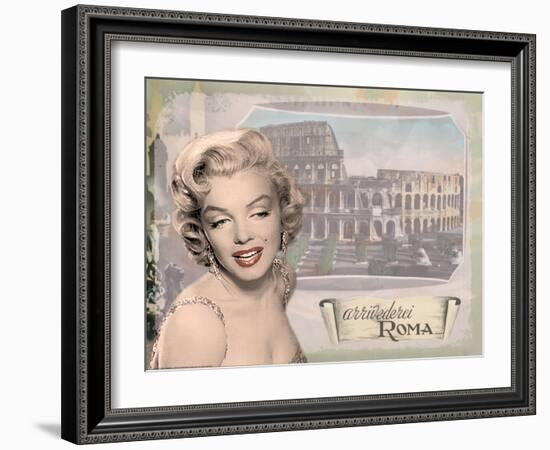 Marilyn Roma-Chris Consani-Framed Art Print