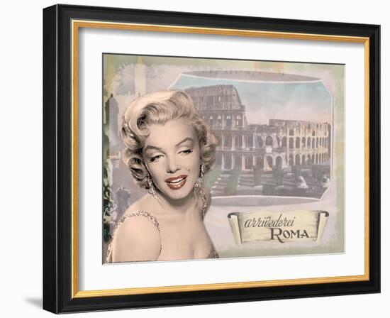 Marilyn Roma-Chris Consani-Framed Art Print