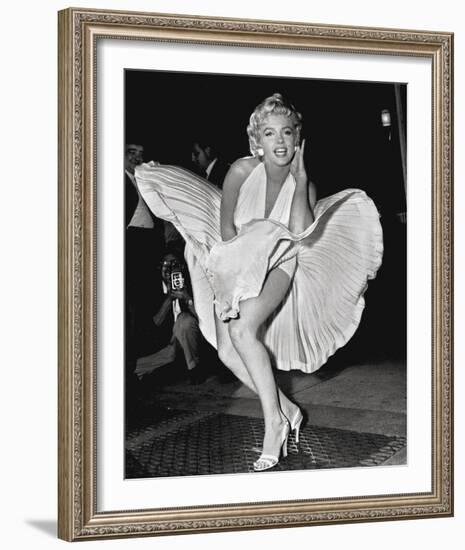 Marilyn's 7 Year Itch Pose-The Chelsea Collection-Framed Giclee Print