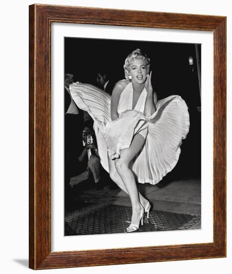 Marilyn's 7 Year Itch Pose-The Chelsea Collection-Framed Giclee Print