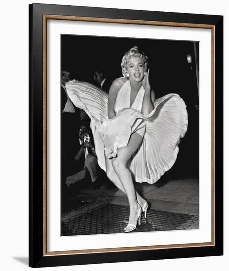 Marilyn's 7 Year Itch Pose-The Chelsea Collection-Framed Giclee Print