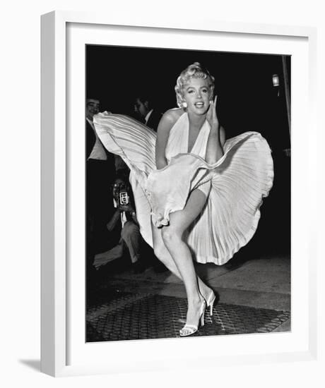 Marilyn's 7 Year Itch Pose-The Chelsea Collection-Framed Giclee Print