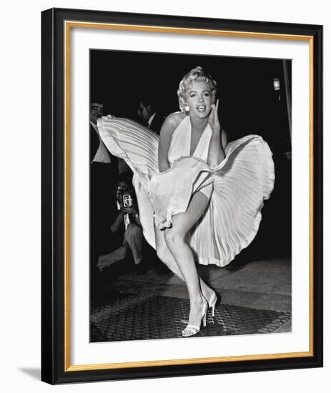 Marilyn's 7 Year Itch Pose-The Chelsea Collection-Framed Giclee Print