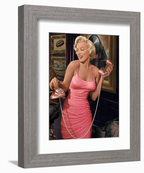 Marilyn's Call-Chris Consani-Framed Art Print