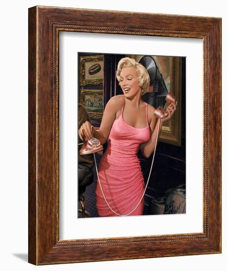 Marilyn's Call-Chris Consani-Framed Art Print