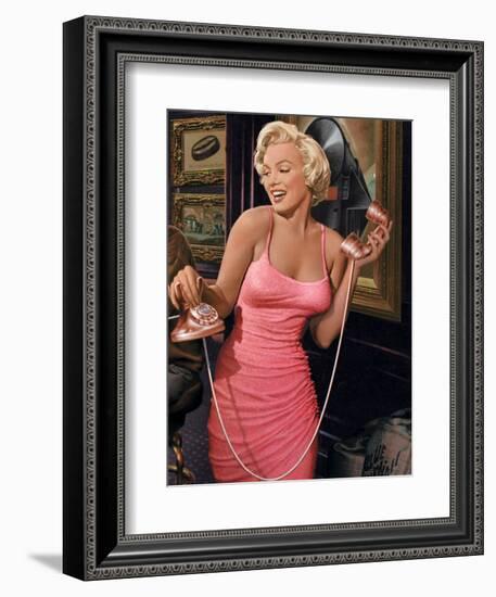 Marilyn's Call-Chris Consani-Framed Art Print