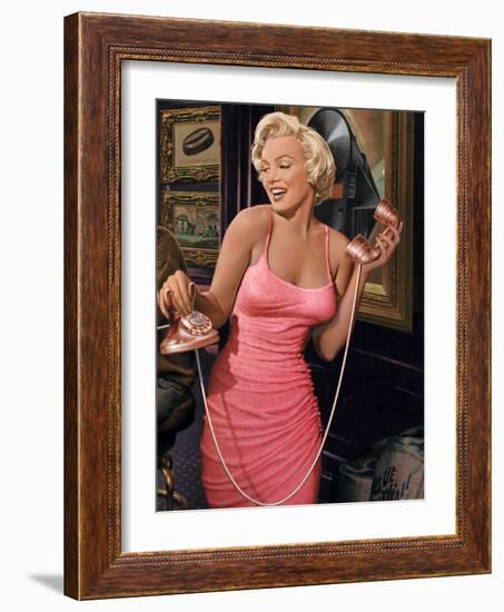 Marilyn's Call-Chris Consani-Framed Art Print