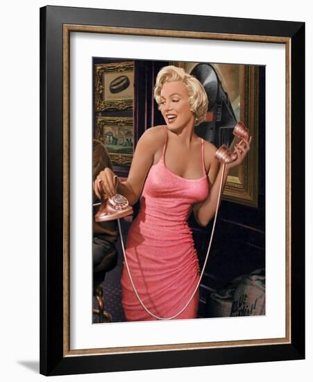 Marilyn's Call-Chris Consani-Framed Art Print