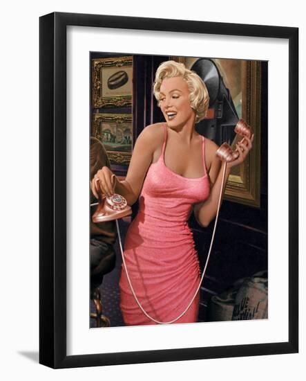 Marilyn's Call-Chris Consani-Framed Art Print