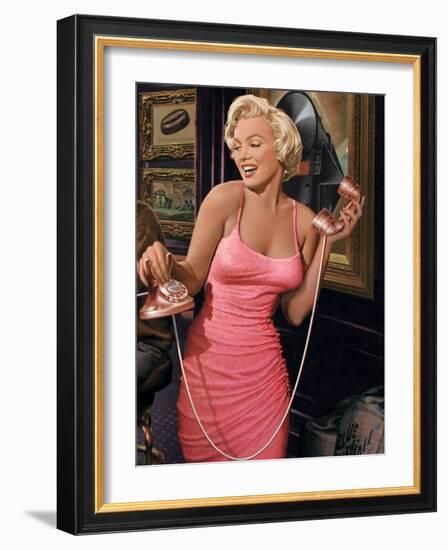 Marilyn's Call-Chris Consani-Framed Art Print