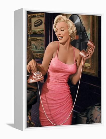 Marilyn's Call-Chris Consani-Framed Stretched Canvas